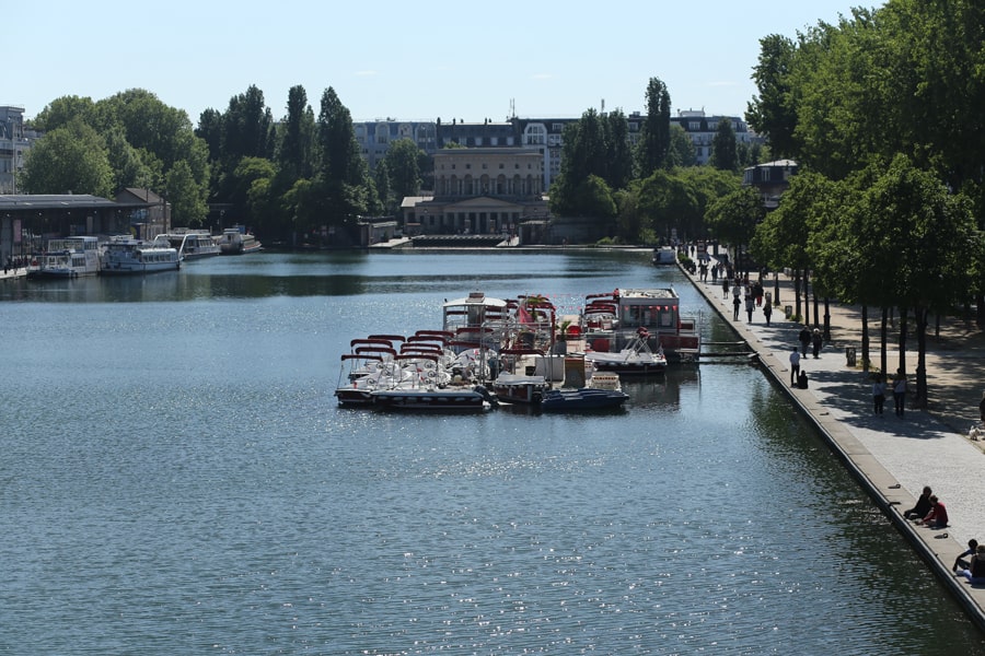 paris villette bateaux electriques petanque passeggiare a parigi